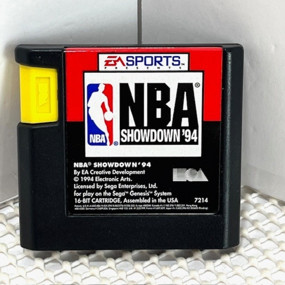 NBA Showdown '94 (Sega Genesis, 1994)‎